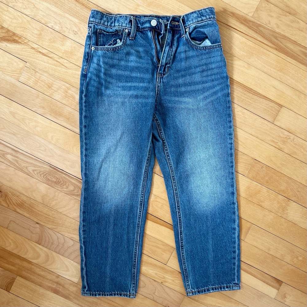 Old Navy Slouchy Straight Denim Pants - Size 12